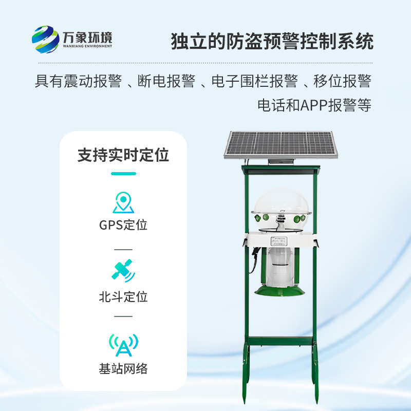 水稻害蟲性誘測報燈，保護水稻生長遠離病蟲害