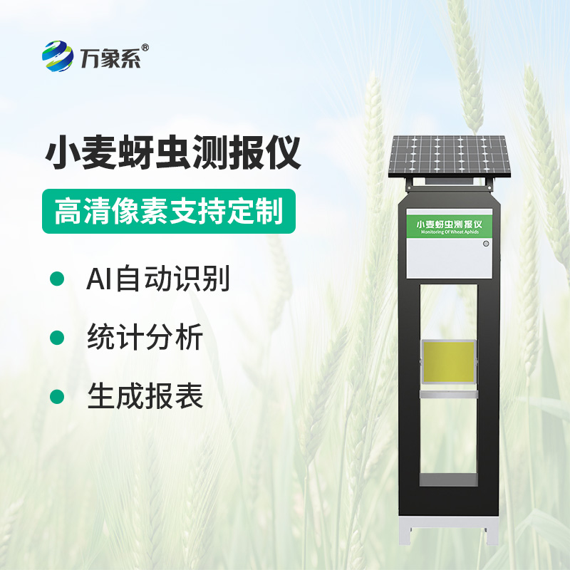 智能傳感器助力精準農業(yè)，小麥蚜蟲測報儀防控有了新手段